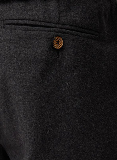 Retori Relaxed Pants Anthracite - Ready To Wear - Luxury Trousers for Men - Detail