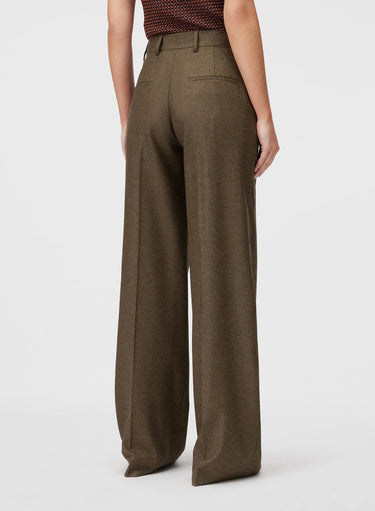 Retori Tailoring Pants Military Green - Ready To Wear - Luxury Trousers for Women - Back