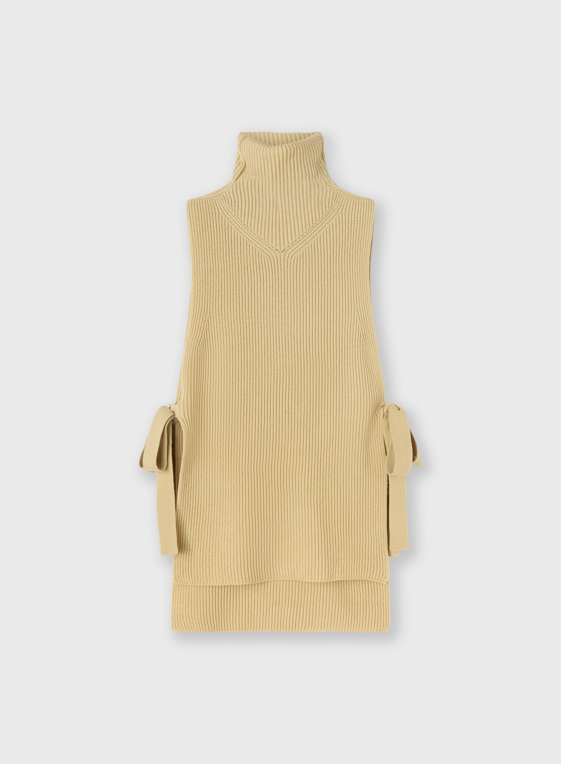 GILET A COSTE IN LANA MERINO