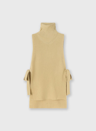 GILET A COSTE IN LANA MERINO