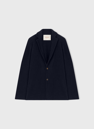 Retori Knitted Blazer Navy - Ready To Wear - Luxury Coats & Jackets for Men