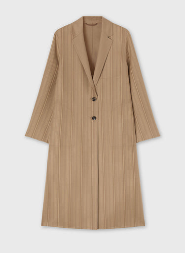 CAPPOTTO DOUBLE RIGATO REVERSIBILE