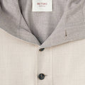Retori Double Anorak Ivory And Natural - Ready To Wear - Luxury Parkas for Women - Detail