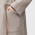 Retori Double Rope Reversible Parka Ivory And Natural - Ready To Wear - Luxury Parkas for Women - Detail