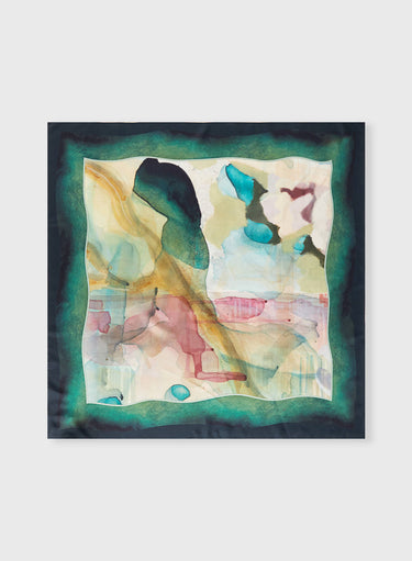 Retori Printed Foulard Multicolor - Accessories - Luxury Scarves & Shawls for Women