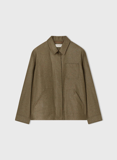 Retori Elevated Workwear Overshirt Green - Ready To Wear - Luxury Overshirts for Women
