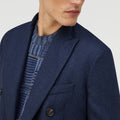 Retori Double Breasted Peak Lapel Blazer Navy - Ready To Wear - Luxury Coats & Jackets for Men