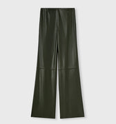 Retori Leather Pants Military Green - Ready To Wear - Luxury Trousers for Women