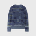 Retori Opposites Dance Crewneck Navy And Grey - Ready To Wear - Luxury Sweaters for Men