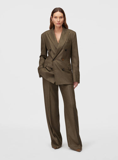 Retori Tailoring Jacket Military Green - Ready To Wear - Luxury Coats & Jackets for Women - Full Model