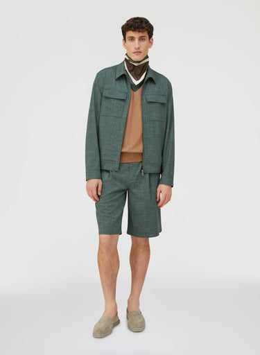Retori Transeasonal Bomber Green - Ready To Wear - Luxury Bomber Jackets for Men