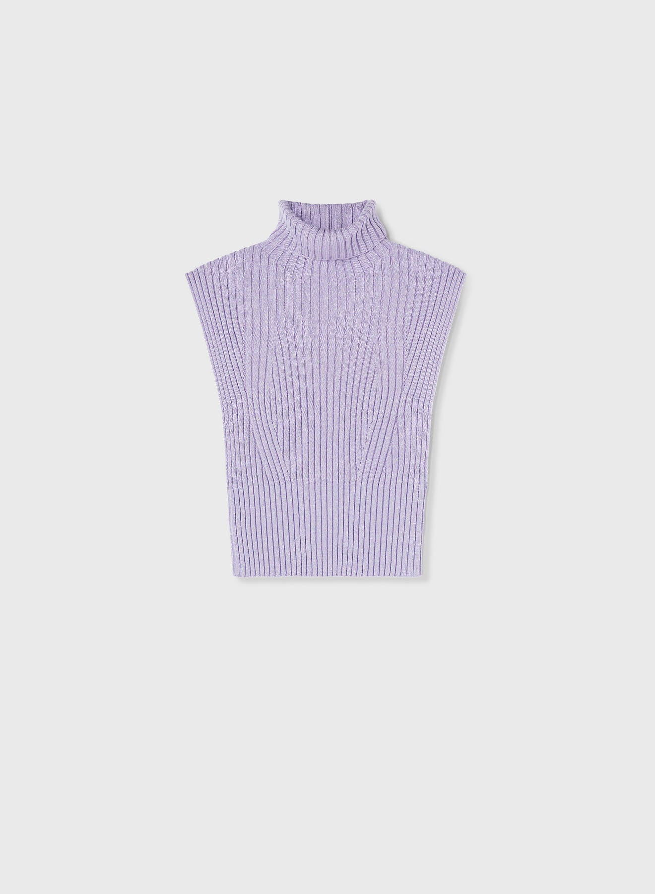 Retori Ribbed Top Iris - Knitwear - Luxury Sweaters for Women