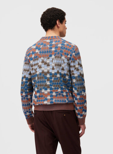 Retori Artwork Crewneck Octane - Knitwear - Luxury Sweaters for Men - Back
