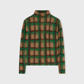 Retori Check Rollneck Green - Ready To Wear - Luxury Sweaters for Women
