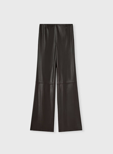 Retori Leather Pants Chocolate - Ready To Wear - Luxury Trousers for Women