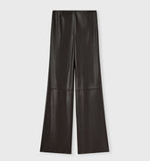 Retori Leather Pants Chocolate - Ready To Wear - Luxury Trousers for Women