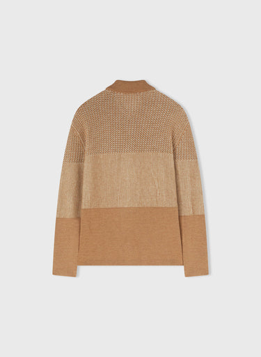 Retori Knitted Overshirt Natural - Ready To Wear - Luxury Overshirts for Men