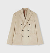 Retori Double Breasted Blazer Natural - Ready To Wear - Luxury Coats & Jackets for Men