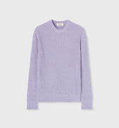 Retori Ribbed Crewneck Iris - Knitwear - Luxury Sweaters for Men and Women