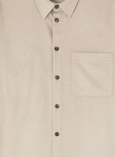 Retori Shirt Jacket Natural - Ready To Wear - Luxury Overshirts for Men - Detail