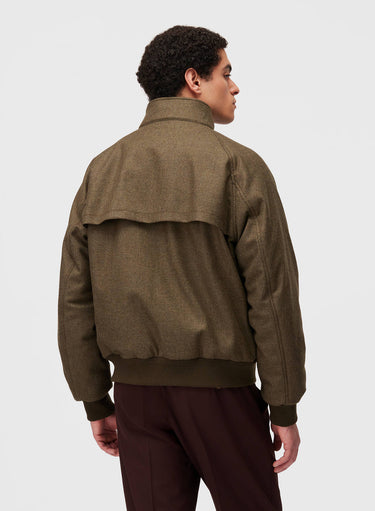 Retori Padded Short Outerwear Military Green - Ready To Wear - Luxury Coats & Jackets for Men - Back Model