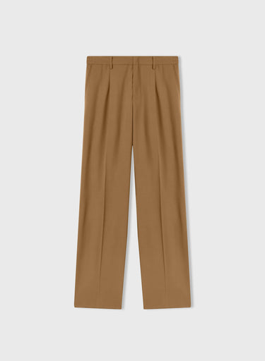 Retori Relaxed Pants Dark Camel - Ready To Wear - Luxury Pants for Men