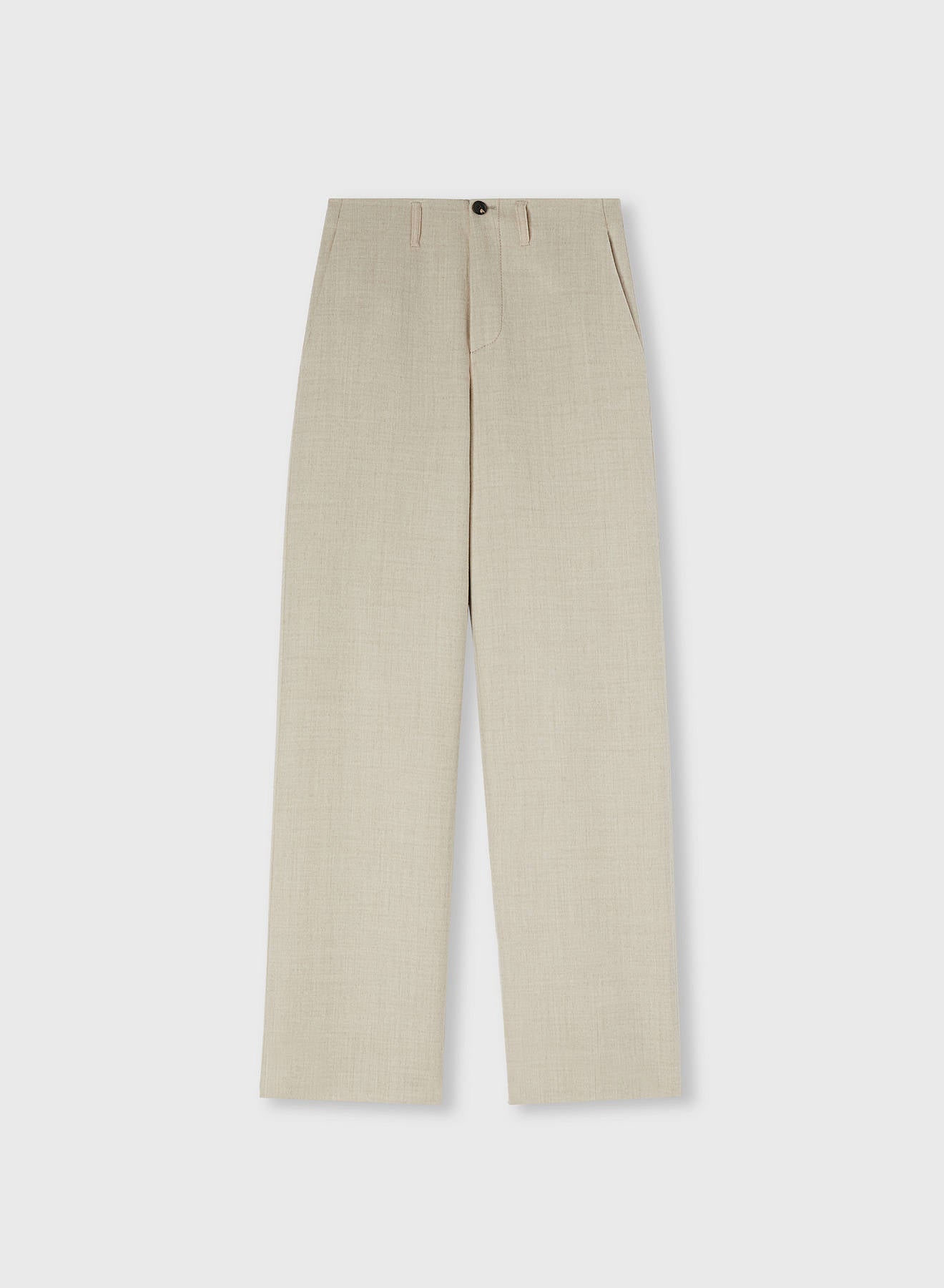 Retori Double Pants Ivory And Natural - Ready To Wear - Luxury Trousers for Women