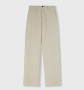 Retori Double Pants Ivory And Natural - Ready To Wear - Luxury Trousers for Women
