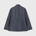 Retori Double Breasted Blazer Denim Blu - Ready To Wear - Luxury Coats & Jackets for Women