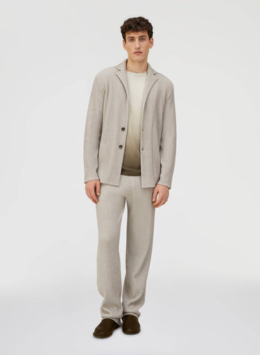 Retori Knitted Blazer Natural - Ready To Wear - Luxury Coats & Jackets for Men