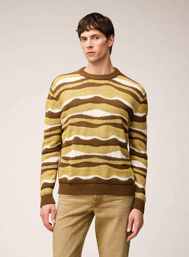 GIROCOLLO IN MAGLIA JACQUARD