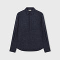 Retori Long Sleeves Polo Shirt With Pocket Navy - Ready To Wear - Luxury Polos for Men