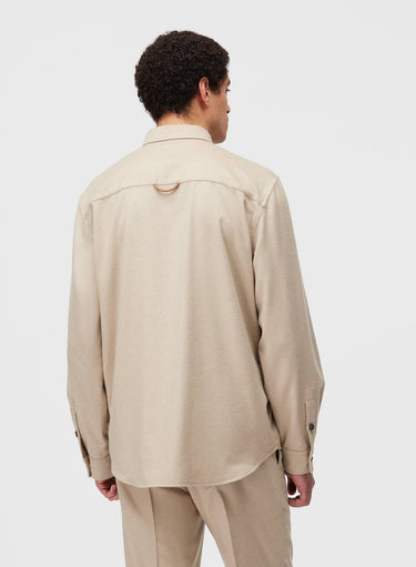 Retori Shirt Jacket Natural - Ready To Wear - Luxury Overshirts for Men - Back