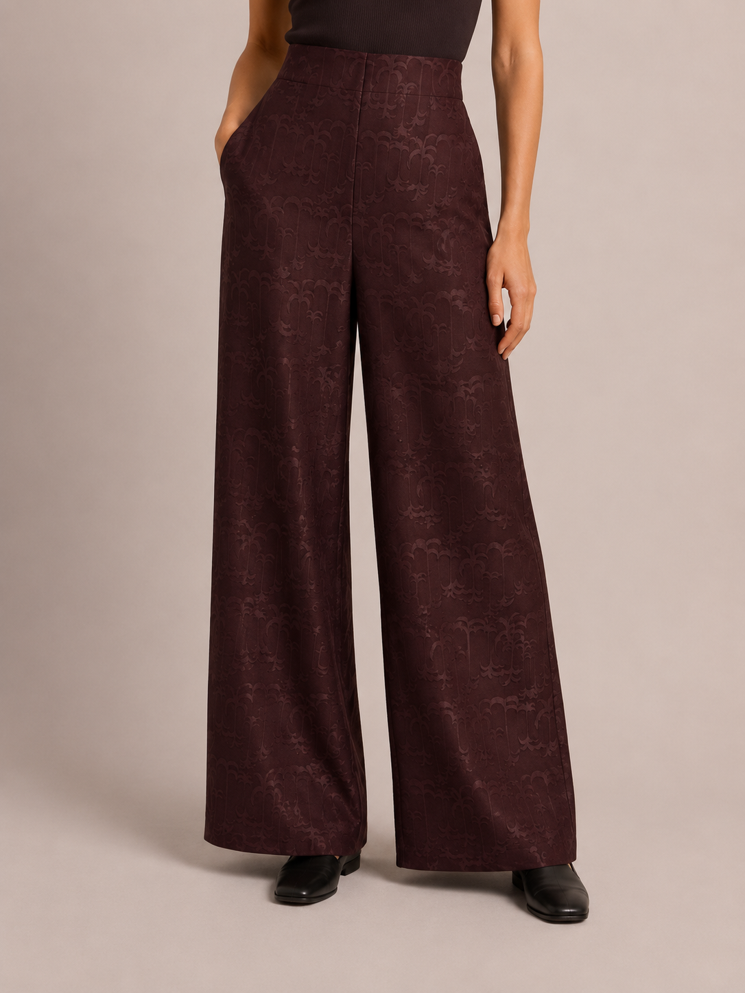 PANTALONI A GAMBA DRITTA