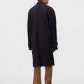 Retori Packable Trench Dark Blue - Ready To Wear - Luxury Trench Coats for Men and Women - Back Man