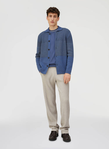 Retori Ultimate Crewneck Avio And Grey - Ready To Wear - Luxury Sweaters for Men