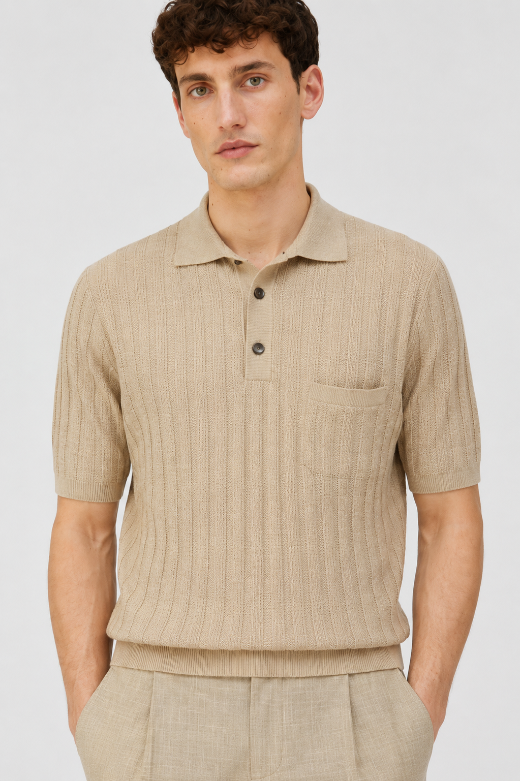 POLO A MINI-TRECCE