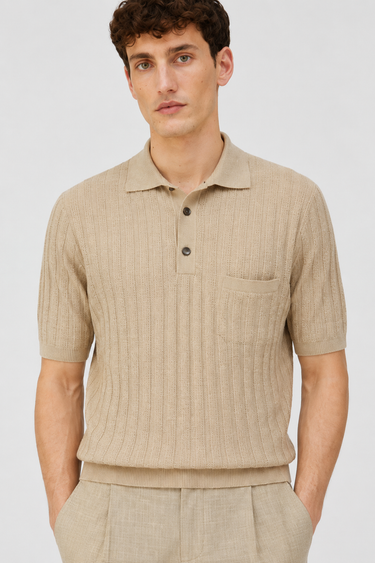 POLO A MINI-TRECCE