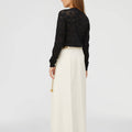 Retori Jacquard Damier Rollneck Black And Camel - Ready To Wear - Luxury Sweaters for Women