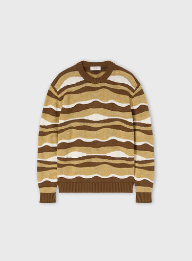 GIROCOLLO IN MAGLIA JACQUARD