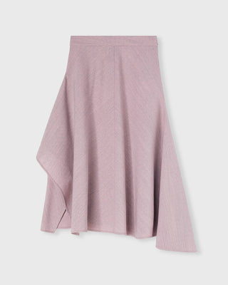 Retori Asymmetrical Skirt Iris - Ready To Wear - Luxury Skirts for Women