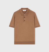 Retori Ultimate Polo Camel And Natural - Ready To Wear - Luxury Polos for Men