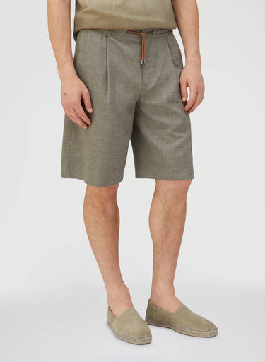 Retori Relaxed Bermuda Grey - Ready To Wear - Luxury Bermudas for Men