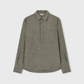 Retori Long Sleeves Polo Shirt With Pocket Grey - Ready To Wear - Luxury Polos for Men