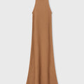 Retori Jacquard Sleeveless Maxi Collar Long Dress Camel - Knitwear - Luxury Dresses for Women