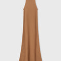 Retori Jacquard Sleeveless Maxi Collar Long Dress Camel - Knitwear - Luxury Dresses for Women