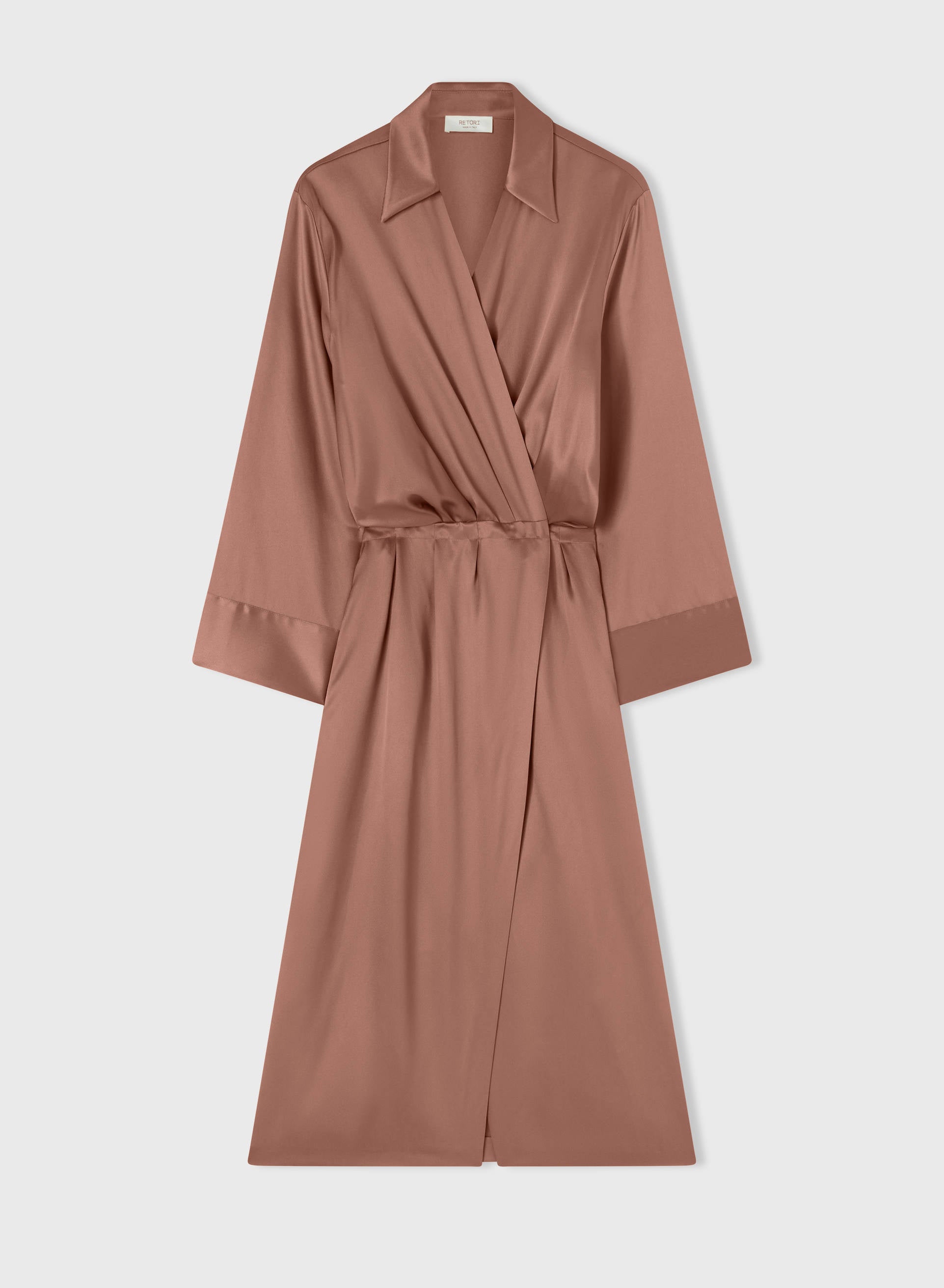 TRENCH DRESS MAUVE