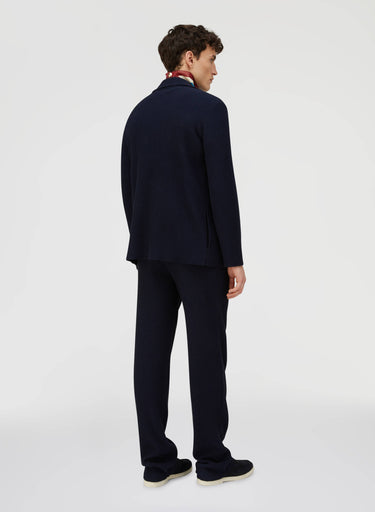 Retori Knitted Blazer Navy - Ready To Wear - Luxury Coats & Jackets for Men
