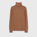 Retori Ribbed Turtleneck Clay - Knitwear - Luxury Sweaters for Men and Women