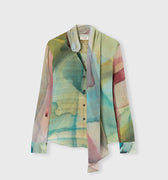 Retori Scarf Shirt Multicolor - Ready To Wear - Luxury Shirts for Women